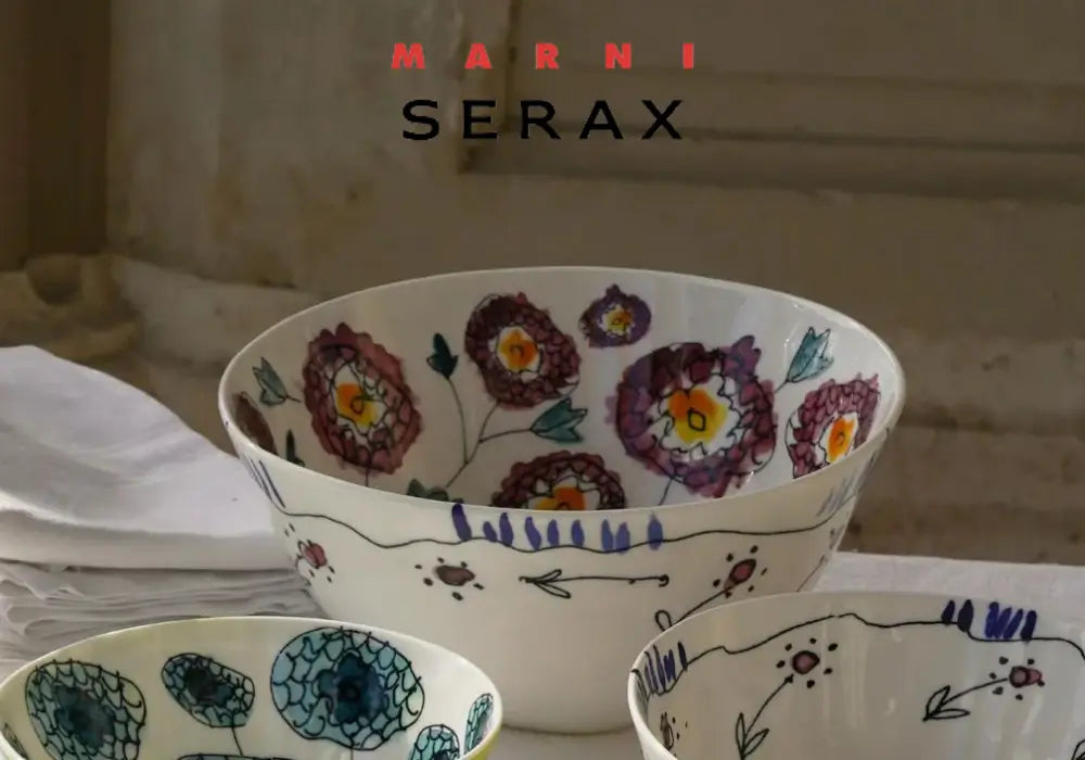 Marni by Serax - 大胆で芸術的なテーブルウェアコレクション