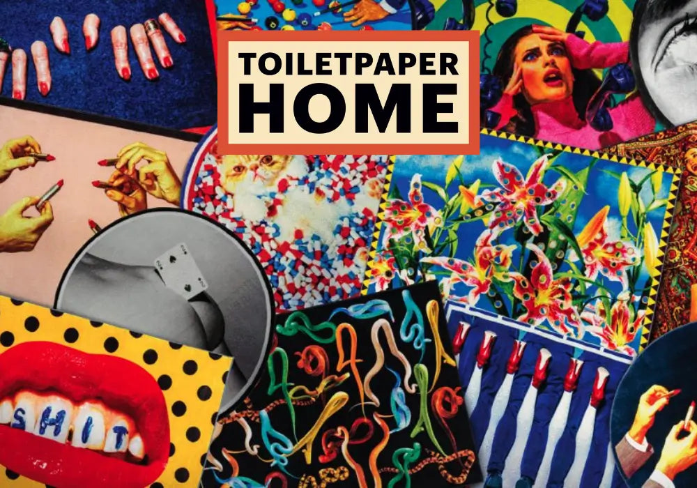 Toiletpaper Home - 象徴的なシュールな装飾、鏡、ラグなど