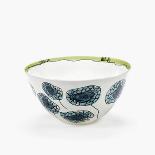 Marni by Serax Midnight Flowers bowl Anemone Vaniglia 18 cm - 7.09 inch - Buy now on ShopDecor - Discover the best products by MARNI BY SERAX design