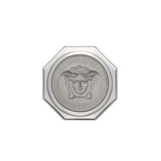 Versace meets Rosenthal Medusa Crystal Lumiere glass coaster diam. 10 cm - Buy now on ShopDecor - Discover the best products by VERSACE HOME design