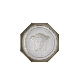 Versace meets Rosenthal Medusa Crystal Lumiere Haze glass coaster diam. 10 cm - Buy now on ShopDecor - Discover the best products by VERSACE HOME design