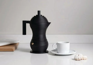 Brew with elegance using Alessi coffee makers—iconic espresso and filter tools crafted by renowned designers for modern kitchens. Buy now on SHOPDECOR®