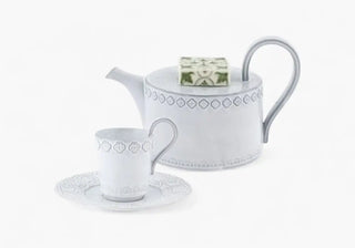 Discover Bordallo Pinheiro’s artistic ceramic cups and teapots. Handcrafted mugs, teacups, and luxury Portuguese tea and coffee sets. Buy now on SHOPDECOR®