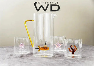 Elevate everyday living with Italian-crafted borosilicate glassware that blends bold design, sustainability, and storytelling charm. Buy now on SHOPDECOR®