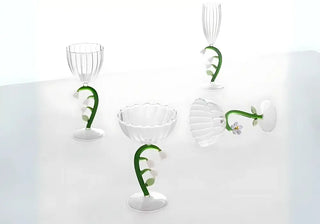 Discover Ichendorf’s Botanica collection by Alessandra Baldereschi—delicate jugs, tumblers, and stem glasses blooming with poetic design. Buy now on SHOPDECOR®