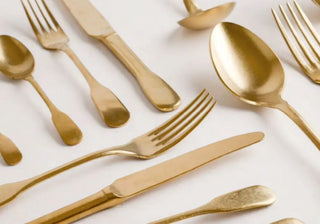 Transform every meal into a design statement with elegant stainless and goldware cutlery sets and refined tableware by KnIndustrie - Cutlery. Buy now on SHOPDECOR®
