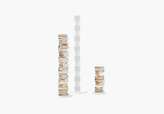 Iconic vertical bookcases and wine racks: Italian clarity, modularity and light. Style compact spaces with bold, architectural precision. Grab yours on ShopDecor.