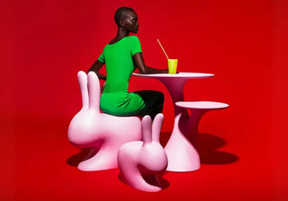Explore Qeeboo’s Rabbit collection: iconic kids chairs and playful lamps by Stefano Giovannoni, loved by design enthusiasts worldwide. | Shop today at ShopDecor