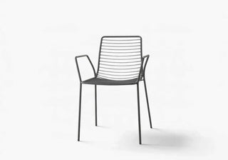 Explore coordinated Summer outdoor chairs and tables in powder-coated steel, designed by Roberto Semprini for patios, gardens & contract space. Buy now on ShopDecor®
