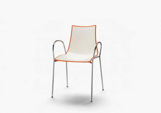 Explore Zebra designer chairs and stools by Luisa Battaglia, with stackable technopolymer, polymer and steel solutions for modern interiors. Get it on ShopDecor®