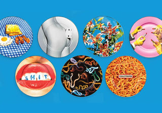 Discover Toiletpaper Home Tableware by Cattelan & Ferrari: playful plates, artistic glasses and bold trays that redefine modern dining. | Shop on ShopDecor