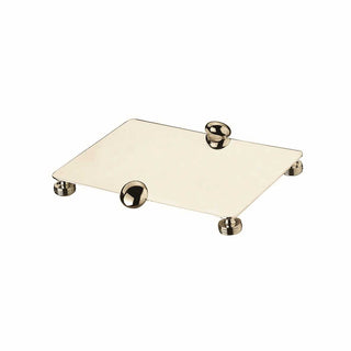 Broggi Classica stretcher for cakes 22x16 cm. silver plated nickel - Buy now on ShopDecor - Discover the best products by BROGGI design