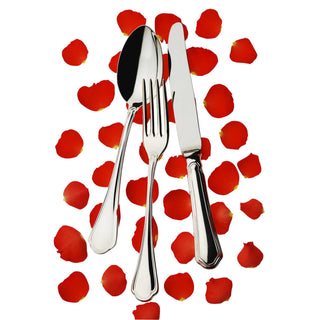 Broggi Medici set 24 cutlery polished steel - Buy now on ShopDecor - Discover the best products by BROGGI design