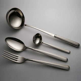 Broggi Metropolitan set 24 cutlery polished steel - Buy now on ShopDecor - Discover the best products by BROGGI design