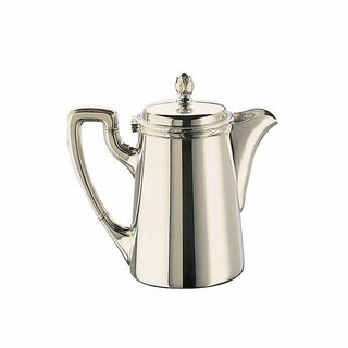 Broggi Rubans Coffee maker with nosepiece silver plated nickel 140 cl - 1.48 qt - Buy now on ShopDecor - Discover the best products by BROGGI design