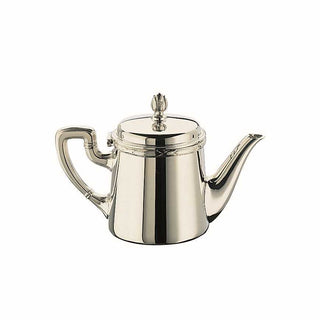 Broggi Rubans teapot silver plated nickel 75 cl - 0.80 qt - Buy now on ShopDecor - Discover the best products by BROGGI design