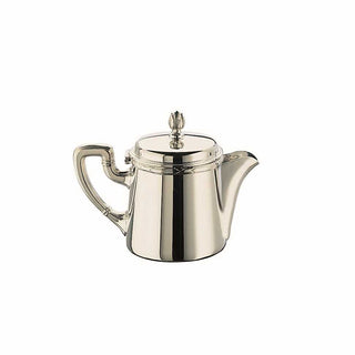 Broggi Rubans teapot with nosepiece silver plated nickel 50 cl - 0.53 qt - Buy now on ShopDecor - Discover the best products by BROGGI design