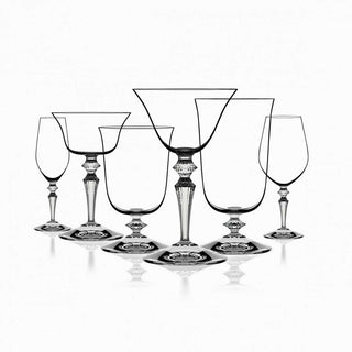Italesse Wormwood Alto-ball set 6 gin tonic/beer glasses cc. 310 in clear glass - Buy now on ShopDecor - Discover the best products by ITALESSE design