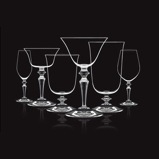 Italesse Wormwood Double Presidente set 6 champagne/cocktail coupes cc. 220 in clear glass - Buy now on ShopDecor - Discover the best products by ITALESSE design