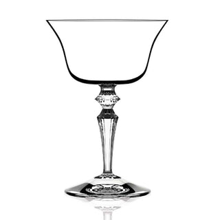 Italesse Wormwood Double Presidente set 6 champagne/cocktail coupes cc. 220 in clear glass - Buy now on ShopDecor - Discover the best products by ITALESSE design