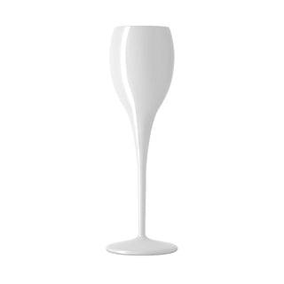 Italesse Privé Beach Flûte set 6 champagne flûtes cc. 130 polycarbonate White - Buy now on ShopDecor - Discover the best products by ITALESSE design