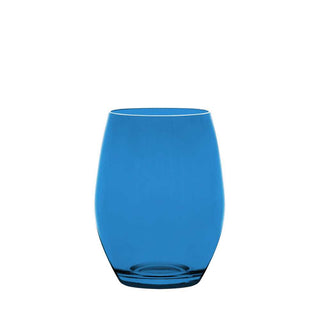 Italesse Vertical Party Beach set 6 tumblers cc. 420 polycarbonate Blue - Buy now on ShopDecor - Discover the best products by ITALESSE design