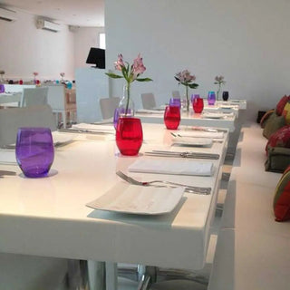 Italesse Vertical Party set 6 water/cocktail glasses cc. 420 - Buy now on ShopDecor - Discover the best products by ITALESSE design