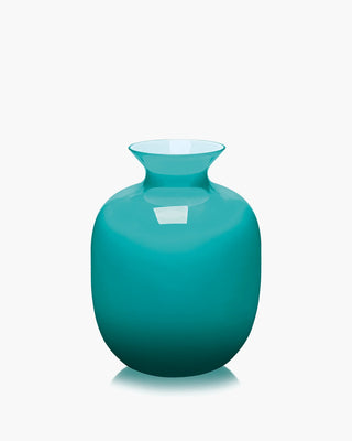 Ivv Rialto vase in cased glass Light Blue h 24 cm - h 9.4 in - Buy now on ShopDecor - Discover the best products by IVV design
