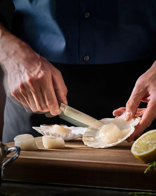 Wusthof Ikon carving knife 20 cm - 8 in - african black wood - Buy now on ShopDecor - Discover the best products by WÜSTHOF design