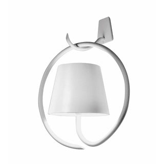 Zafferano Lampes à Porter Poldina Wall lamp with bracket Zafferano White B3 - Buy now on ShopDecor - Discover the best products by ZAFFERANO LAMPES À PORTER design