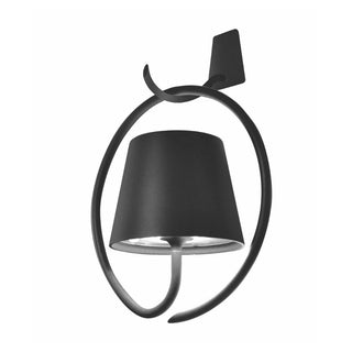 Zafferano Lampes à Porter Poldina Wall lamp with bracket Zafferano Dark Grey N3 - Buy now on ShopDecor - Discover the best products by ZAFFERANO LAMPES À PORTER design