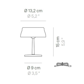 Zafferano Lampes à Porter Sister Light Mini table lamp - Buy now on ShopDecor - Discover the best products by ZAFFERANO LAMPES À PORTER design