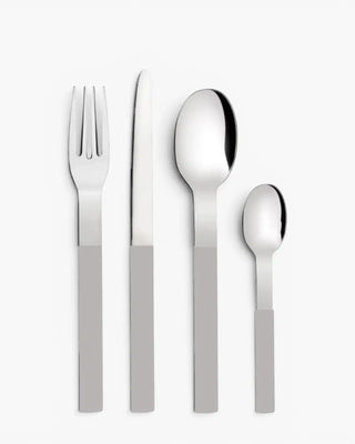 ab+ by Abert Line set 16 pcs cutlery Grey - Buy now on ShopDecor - Discover the best products by AB+ design