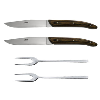 ab+ by Abert Steak Set 2 knives + 2 forks - Buy now on ShopDecor - Discover the best products by AB+ design