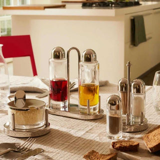 Alessi 5074 service for oil or vinegar in steel - Buy now on ShopDecor - Discover the best products by ALESSI design