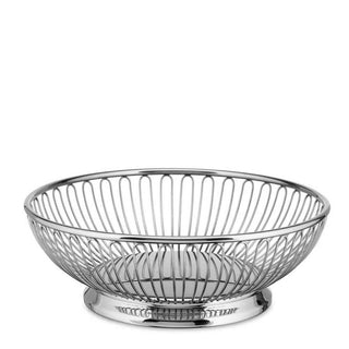 Alessi 826/24 round wire basket in steel - Buy now on ShopDecor - Discover the best products by ALESSI design