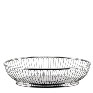Alessi wire basket in steel Oval - Buy now on ShopDecor - Discover the best products by ALESSI design