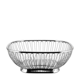 Alessi 845 square wire basket in steel - Buy now on ShopDecor - Discover the best products by ALESSI design