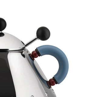 Alessi 9097 sugar bowl in steel with coloured handles - Buy now on ShopDecor - Discover the best products by ALESSI design