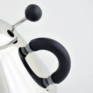 Alessi 9097 sugar bowl in steel with coloured handles - Buy now on ShopDecor - Discover the best products by ALESSI design