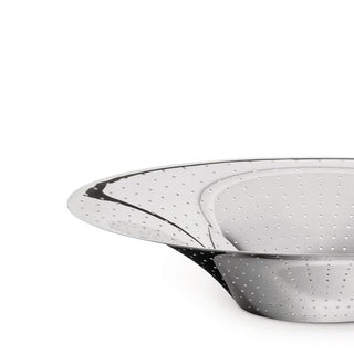 Alessi FA01 Amfitheatrof oval perforated bowl in steel - Buy now on ShopDecor - Discover the best products by ALESSI design