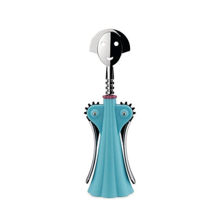 Alessi AAM01 Anna G. corkscrew Alessi Steel/Light blue - Buy now on ShopDecor - Discover the best products by ALESSI design