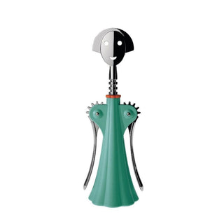 Alessi AAM01 Anna G. corkscrew Alessi Steel/Green - Buy now on ShopDecor - Discover the best products by ALESSI design