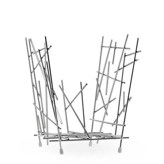 Alessi FC15 Blow up Magazine holder in steel - Buy now on ShopDecor - Discover the best products by ALESSI design
