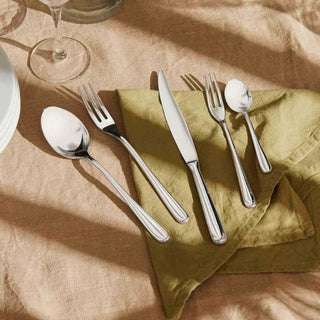 Alessi LCD01S5 Caccia steel cutlery set 5 pieces cutlery - Buy now on ShopDecor - Discover the best products by ALESSI design