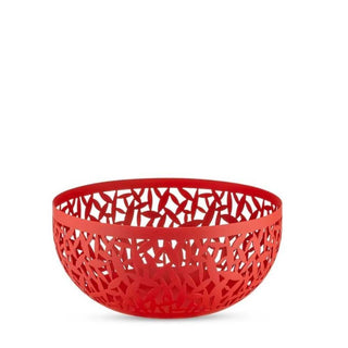 Alessi MSA04/21R Cactus! small perforated fruit holder red diam. 21 cm. - Buy now on ShopDecor - Discover the best products by ALESSI design