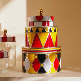 Alessi MW31S3 Circus set of three boxes with decoration - Buy now on ShopDecor - Discover the best products by ALESSI design