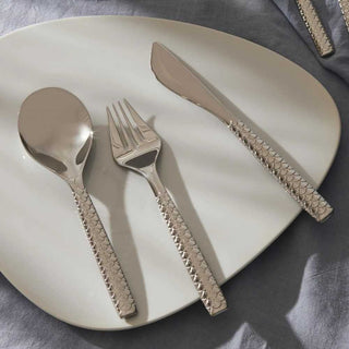 Alessi FM23/43 Colombina Fish set 4 steel shellfish forks - Buy now on ShopDecor - Discover the best products by ALESSI design