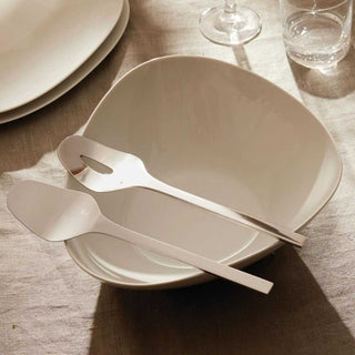 Alessi FM10/38 Colombina Collection salad bowl white - Buy now on ShopDecor - Discover the best products by ALESSI design