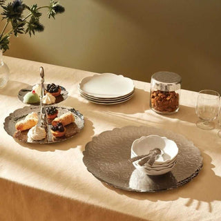 Alessi MW52/3 Dressed three-dish cake stand - Buy now on ShopDecor - Discover the best products by ALESSI design